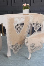 Sümbül Kadife Salon Takımı 5 Parça - 6