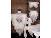 Verna Kadife Salon Takımı 5 Parça - 7