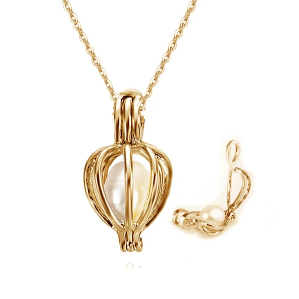 Gönlümün İncisi İncili Kafes Kolye - 3