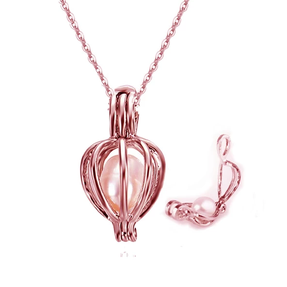 Gönlümün İncisi İncili Kafes Kolye - 2