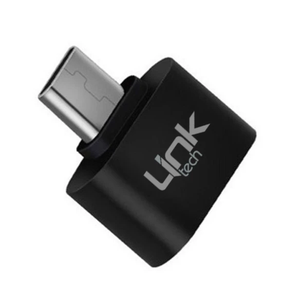 LinkTech O185 USB to Micro USB Çevirici OTG Flash Drive Metal Adaptör - 2