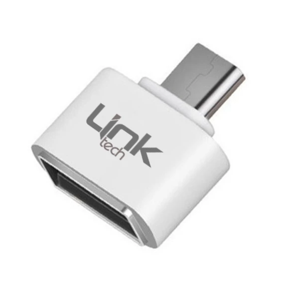 LinkTech O185 USB to Micro USB Çevirici OTG Flash Drive Metal Adaptör - 3