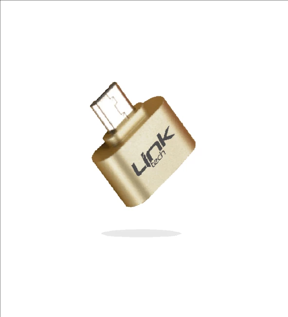 LinkTech O185 USB to Micro USB Çevirici OTG Flash Drive Metal Adaptör - 4