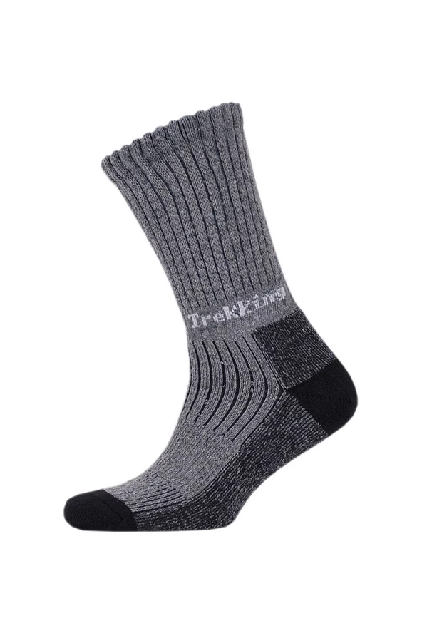 Thermoform Trekking Yürüyüş Kampçı Avcı Çorap Antrasit - Resim 4