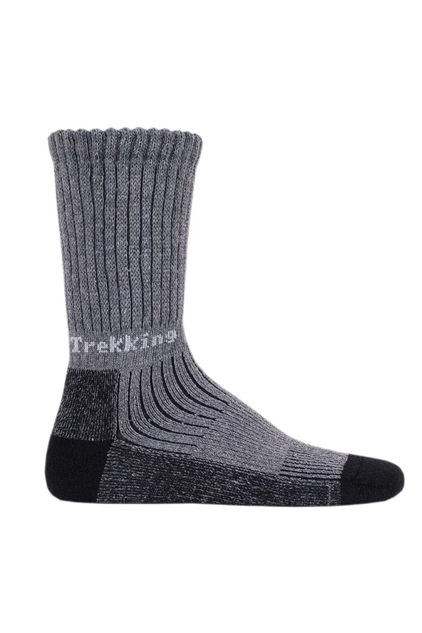 Thermoform Trekking Yürüyüş Kampçı Avcı Çorap Antrasit - Resim 5