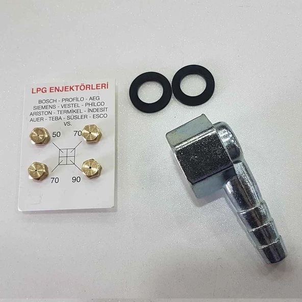 Lpg Ocak Memesi Enjektör Ve Yan Pipo Conta  Bütün Markalara Uyuml - 5