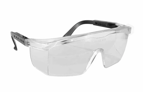 Baymax S400 Koruyucu Şeffaf Gözlük Emniyet İş Gözlüğü