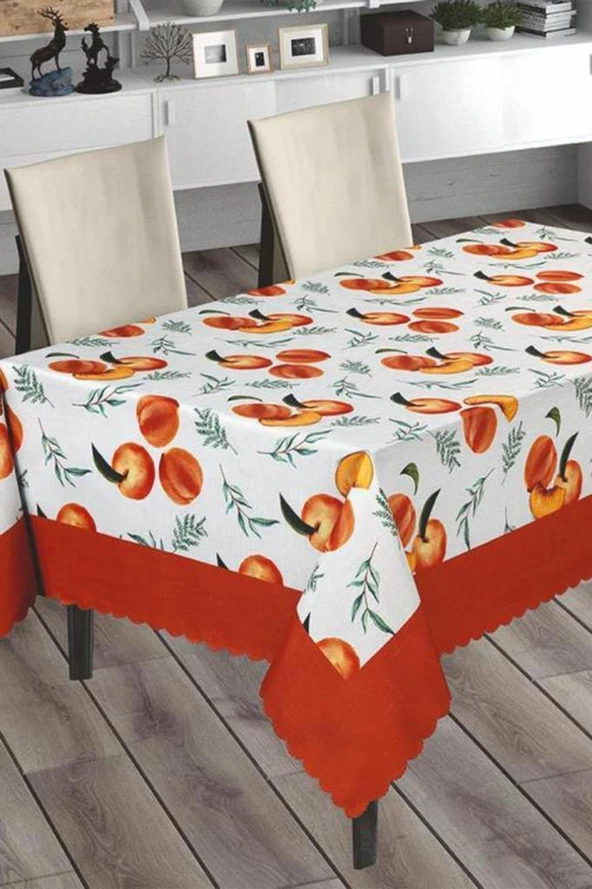 Çeyiz Diyarı Punnet Mutfak ve Bahçe Masa Örtüsü 140x220 Cm - 8