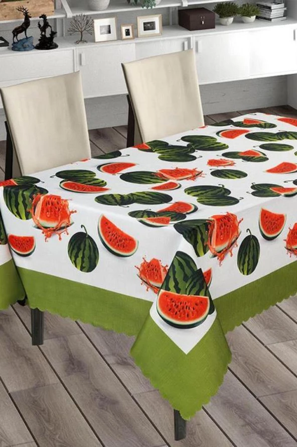 Çeyiz Diyarı Punnet Mutfak ve Bahçe Masa Örtüsü 140x140 Cm - 8