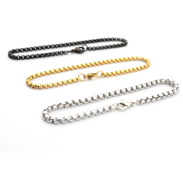 Pigado Paslanmaz Çelik Zincir Bileklik