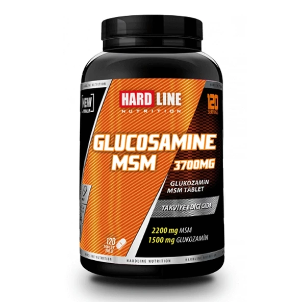 Hardline Glucosamine Msm 120 Tablet