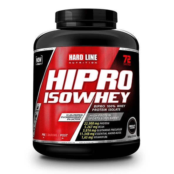 Hardline Hipro IsoWhey 1800 Gr