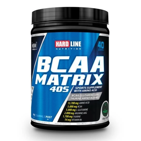 Hardline BCAA Matrix 40S 600 Gr