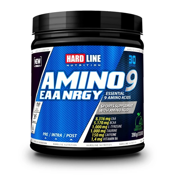 Hardline Amino 9 Eaa Nrgy 390 Gr