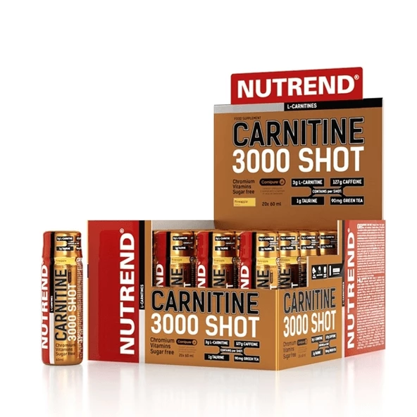 Nutrend Carnitine 3000 Shot 60 ml*20 Ampül