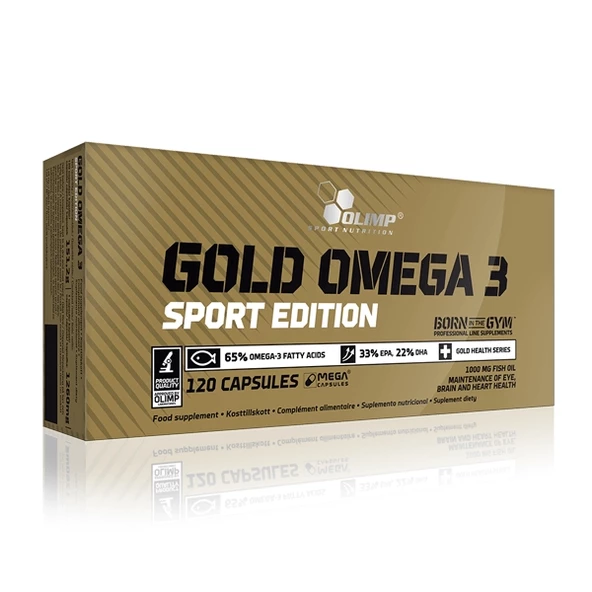 Olimp Gold Omega 3 Sport Edition 120 Kapsül