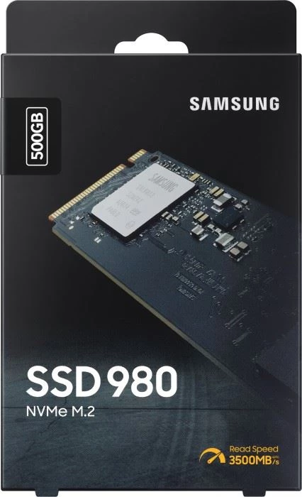 SAMSUNG 500GB 980 PCle M.2 3100-2600MB/s 2.38mm Flash SSD MZ-V8V500BW - 6