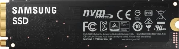 SAMSUNG 500GB 980 PCle M.2 3100-2600MB/s 2.38mm Flash SSD MZ-V8V500BW - 2