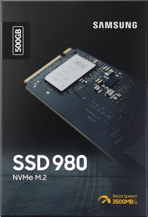 SAMSUNG 500GB 980 PCle M.2 3100-2600MB/s 2.38mm Flash SSD MZ-V8V500BW - 5
