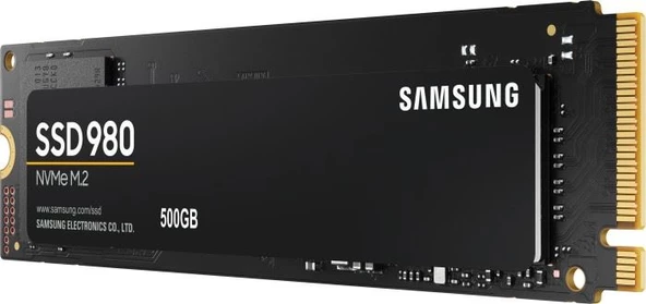 SAMSUNG 500GB 980 PCle M.2 3100-2600MB/s 2.38mm Flash SSD MZ-V8V500BW - 4