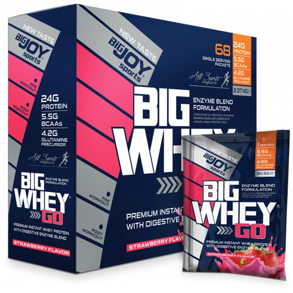 BigJoy Big Whey Go Protein 2070 Gr 68 Saşe - 4
