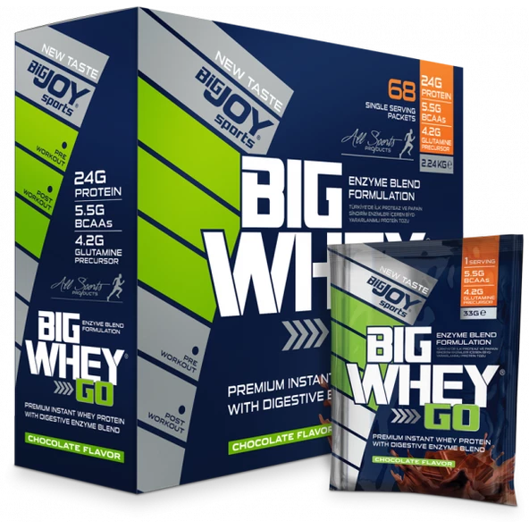 BigJoy Big Whey Go Protein 2070 Gr 68 Saşe - 2
