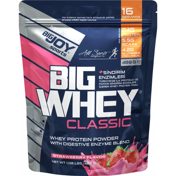 BigJoy Doypack Big Whey Classic Whey Protein 488 Gr - 2