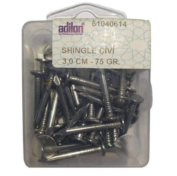 ADİLON SHINGLE ÇİVİ 3,0 CM-75 GR - 2