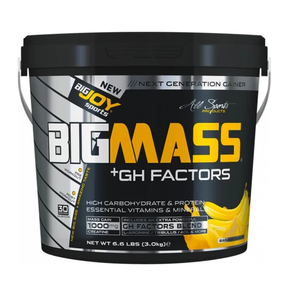 BigJoy Big Mass +GH Factors 3000 Gr - 3