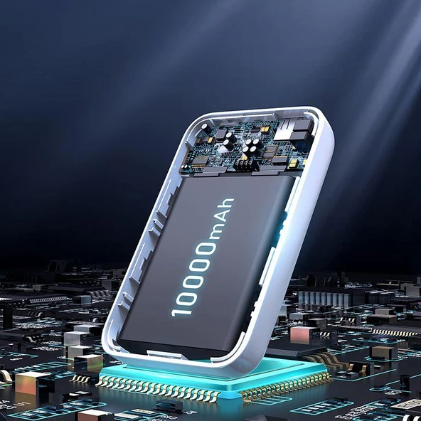 Joyroom JR-W020 Magsafe Powerbank Kablosuz Şarj Cihazı10000 mAh - 3