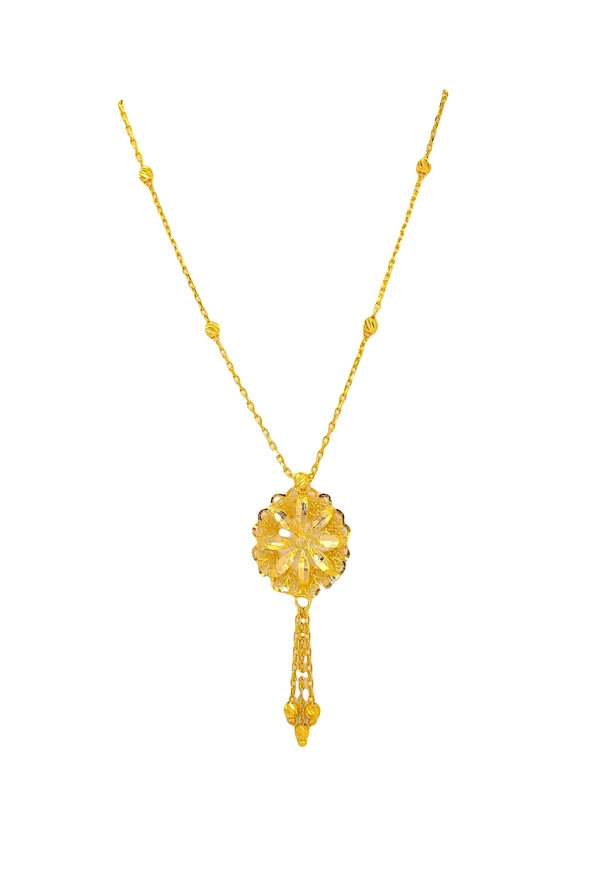 Cigold Taşsız Kolye 22 Ayar Altın 7.25 Gr OA-K14601027375