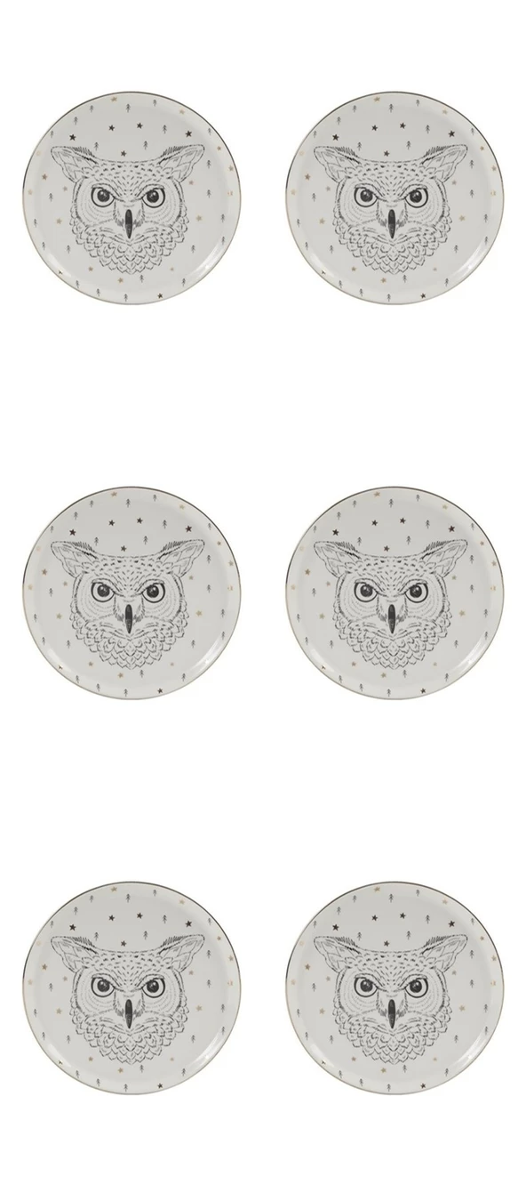 Porland Forest Own Düz Tabak 20cm 6lı