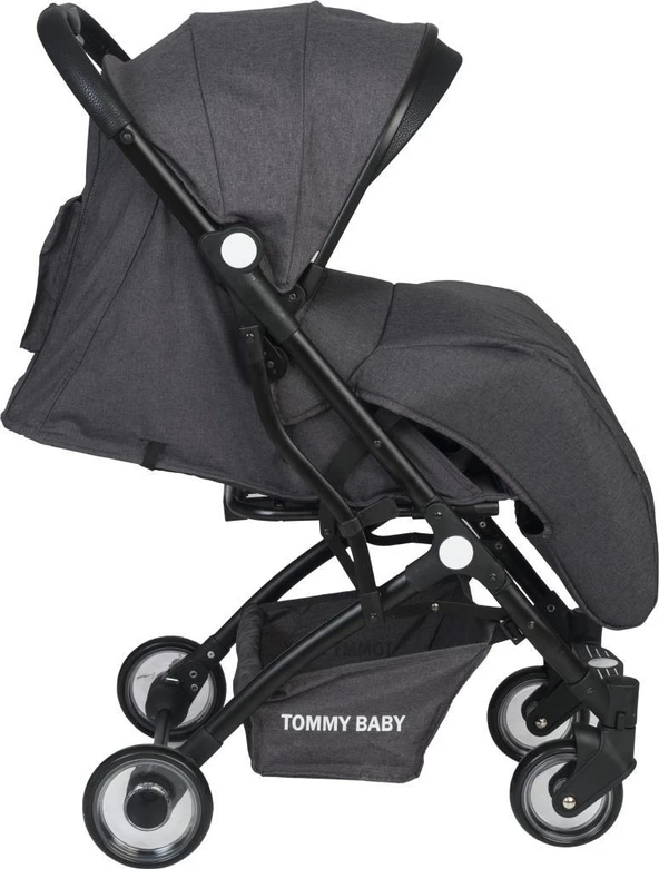 TommyBaby Golf Kabin Bebek Arabası Black Kabin Boy - 11
