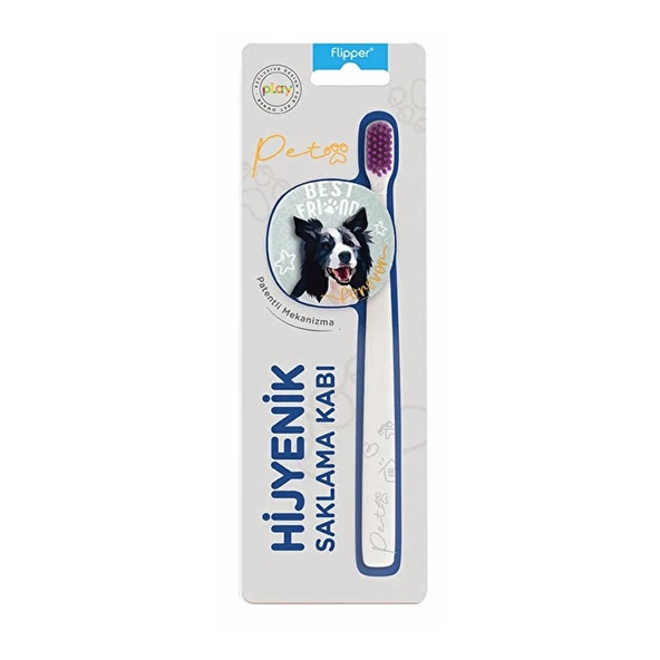 Flipper Diş Fırçası Saklama Kabı & Fırça Seti