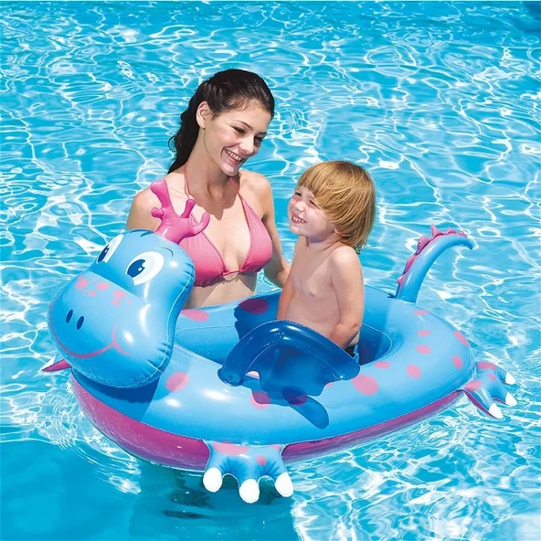 Bestway Dragon Çocuk Botu 101x84 cm - 34084 -Mavi