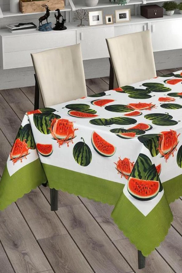 Çeyiz Diyarı Punnet Mutfak ve Bahçe Yuvarlak Masa Örtüsü 140 Cm - 10