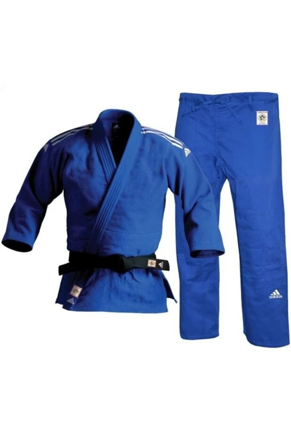 Adidas IJF Onaylı Judo Elbisesi Mavi