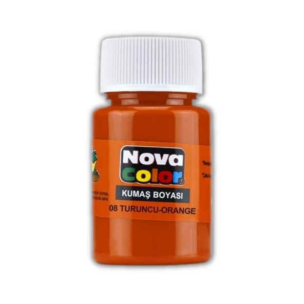 Kumaş Boyası Tişört Çanta Tekstil Boyası 30 ml 1 Adet Nova Color Kumaş Boyası 1 Adet - 9