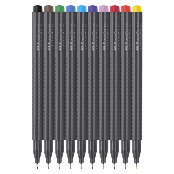 Faber-Castell Grip Finepen Fineliner 0.4 Keçe Uçlu Kalem