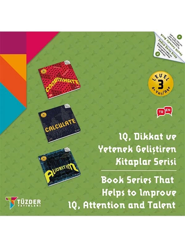 9LU SET 8+ Yaş / IQ, Dikkat ve Yetenek Geliştiren Kitaplar Serisi - 4