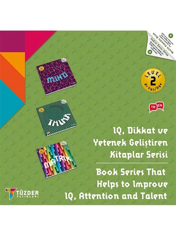 9LU SET 8+ Yaş / IQ, Dikkat ve Yetenek Geliştiren Kitaplar Serisi - 3