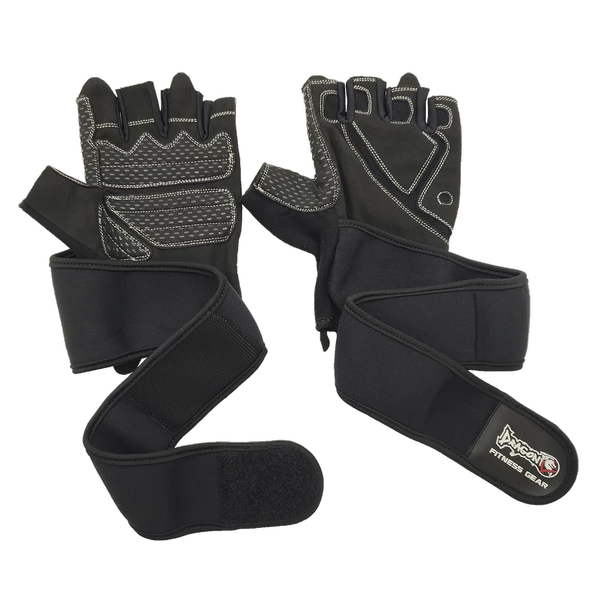 DragonDo W8013 Bilek Bandajlı Body & Ağırlık & Fitness Eldiveni - 5