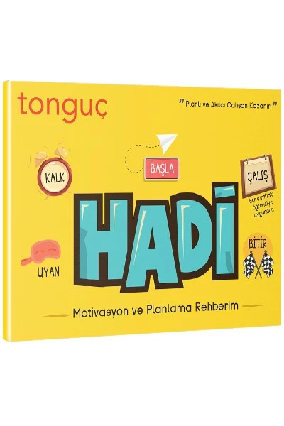 Hadi Motivasyon ve Planlama Rehberim - Tonguç Yayınları - 2