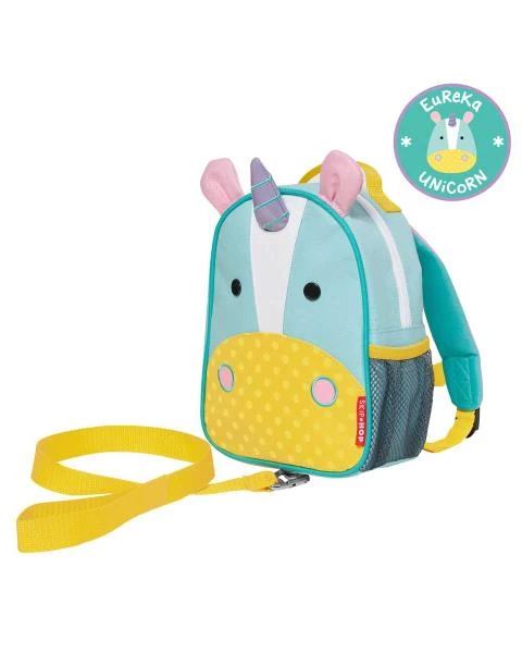 Skip Hop Emniyet Kemerli Sırt Çantası - Unicorn