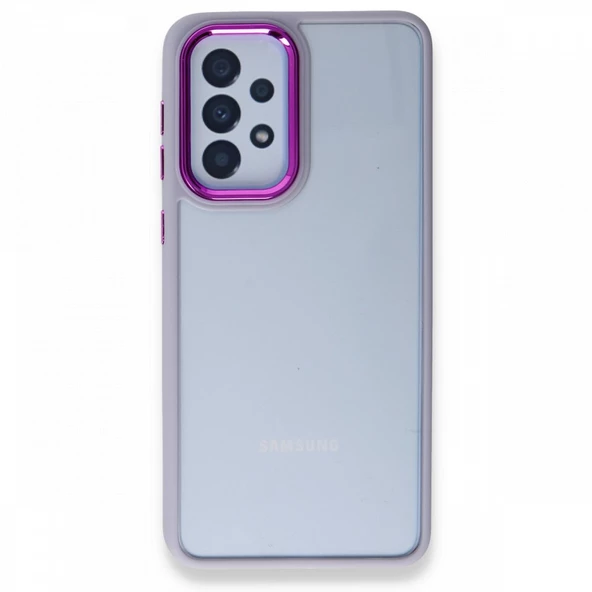 Samsung Galaxy A33 5G Kılıf Luna Lens Kamera Çerçeveli Silikon Kapak - 11