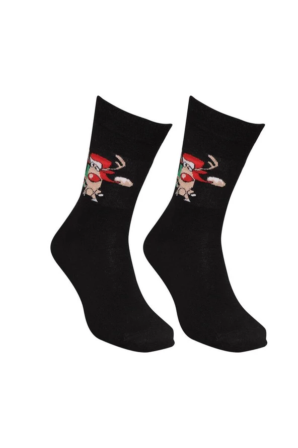 GÜLÇEK *  Yılbaşılı Erkek Soket Çorap 6736 | Renk2   GÜLÇEK JİBOWE orjinal ürünler satıcısı