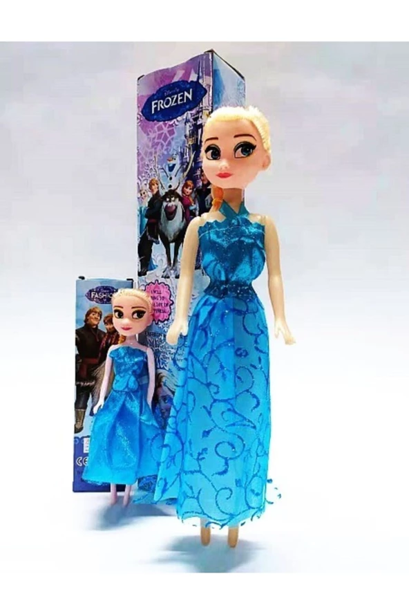 Karlar Ülkesi Prenses Büyük Elsa Ve Küçük Elsa Set