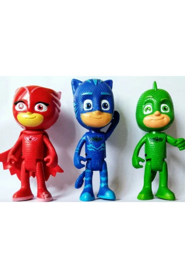 Pjmask 3lü Figür Oyuncak Pj Maskeliler