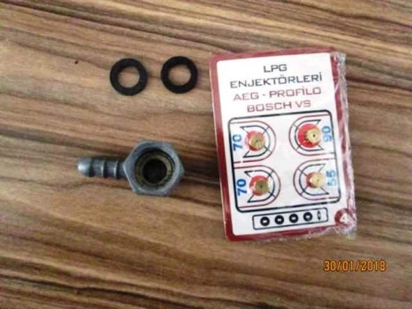 Lpg Ocak Memesi Enjektör  Yan Pipo Conta  Bütün Markalara Uyumlu - 8