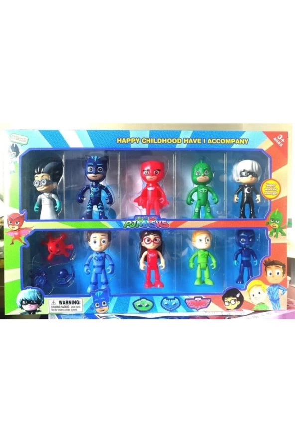Unisex Çocuk Figür Seti 12 Parça ürün görseli